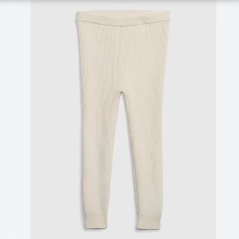 GAP 2 pack Toddler Rib Sweater Leggings black  Ivory  Toddler 2-3